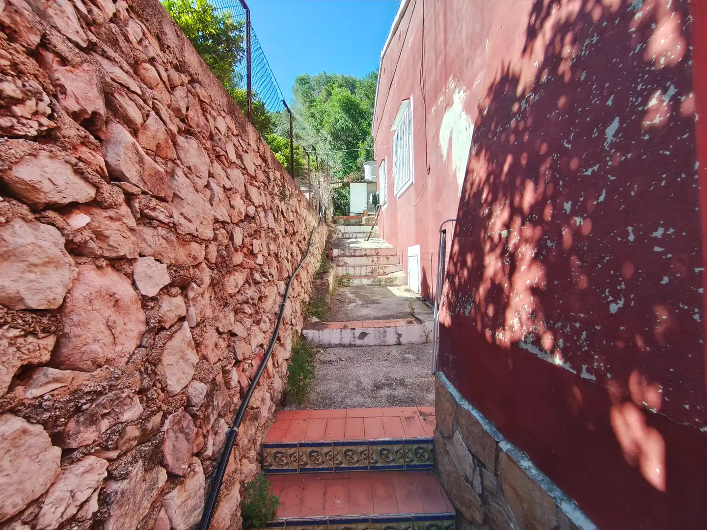 Vista exterior de Casa o chalet en venta en Favara con Jardín privado, Terraza y Piscina