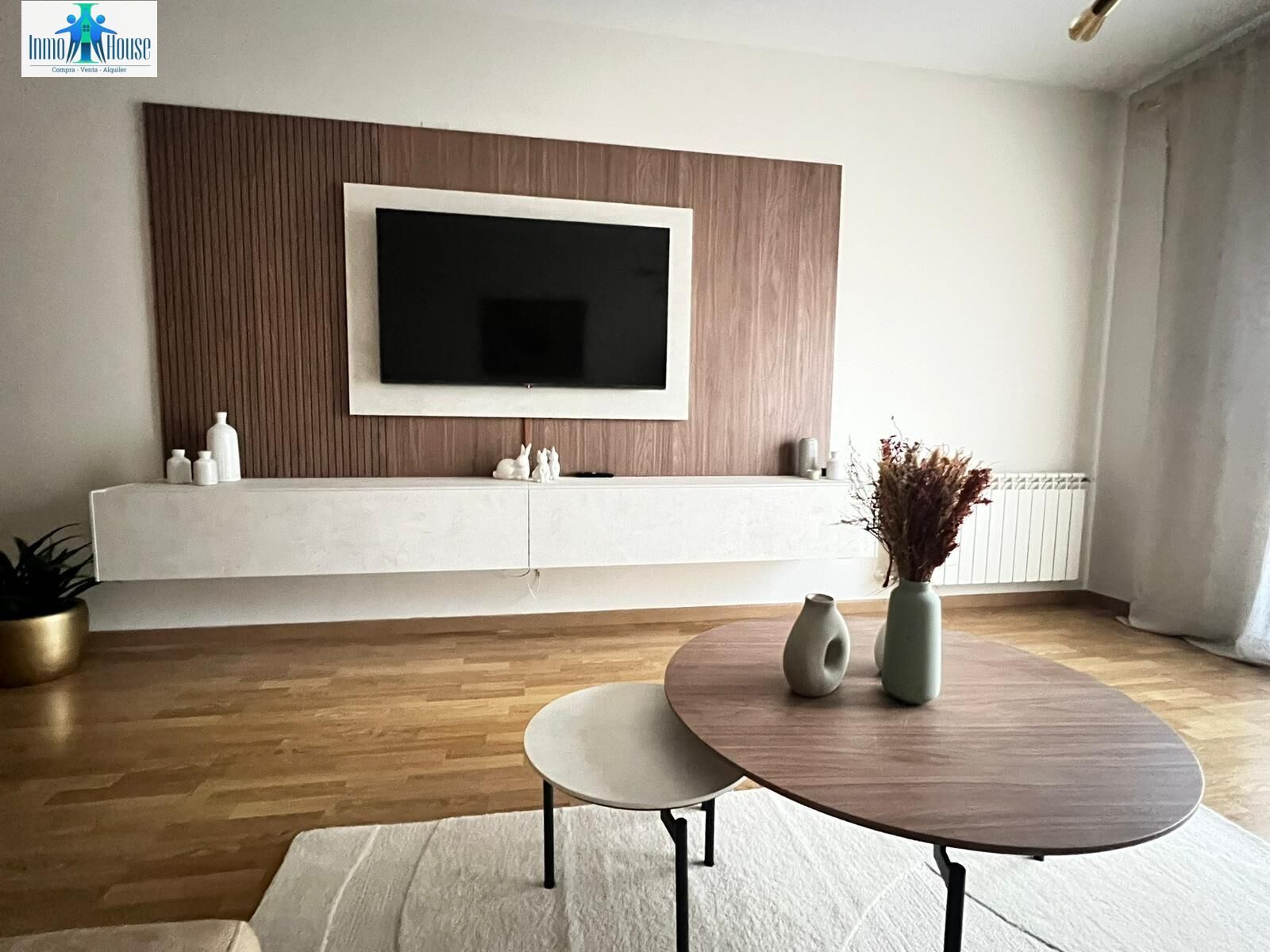 Sala de estar de Planta baja en venta en  Albacete Capital con Aire acondicionado, Calefacción y Jardín privado