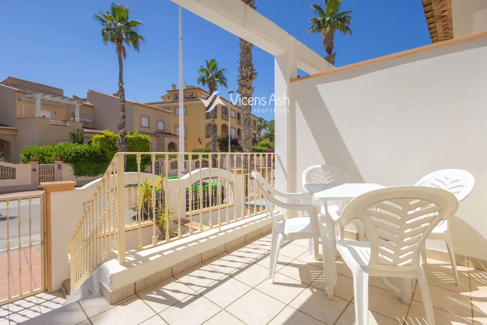 Terrassa de Casa adosada en venda en Jávea / Xàbia amb Calefacció, Piscina i Piscina comunitària