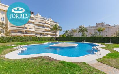 Exterior view of Flat for sale in Torremolinos  with Air Conditioner, Heating and Private garden