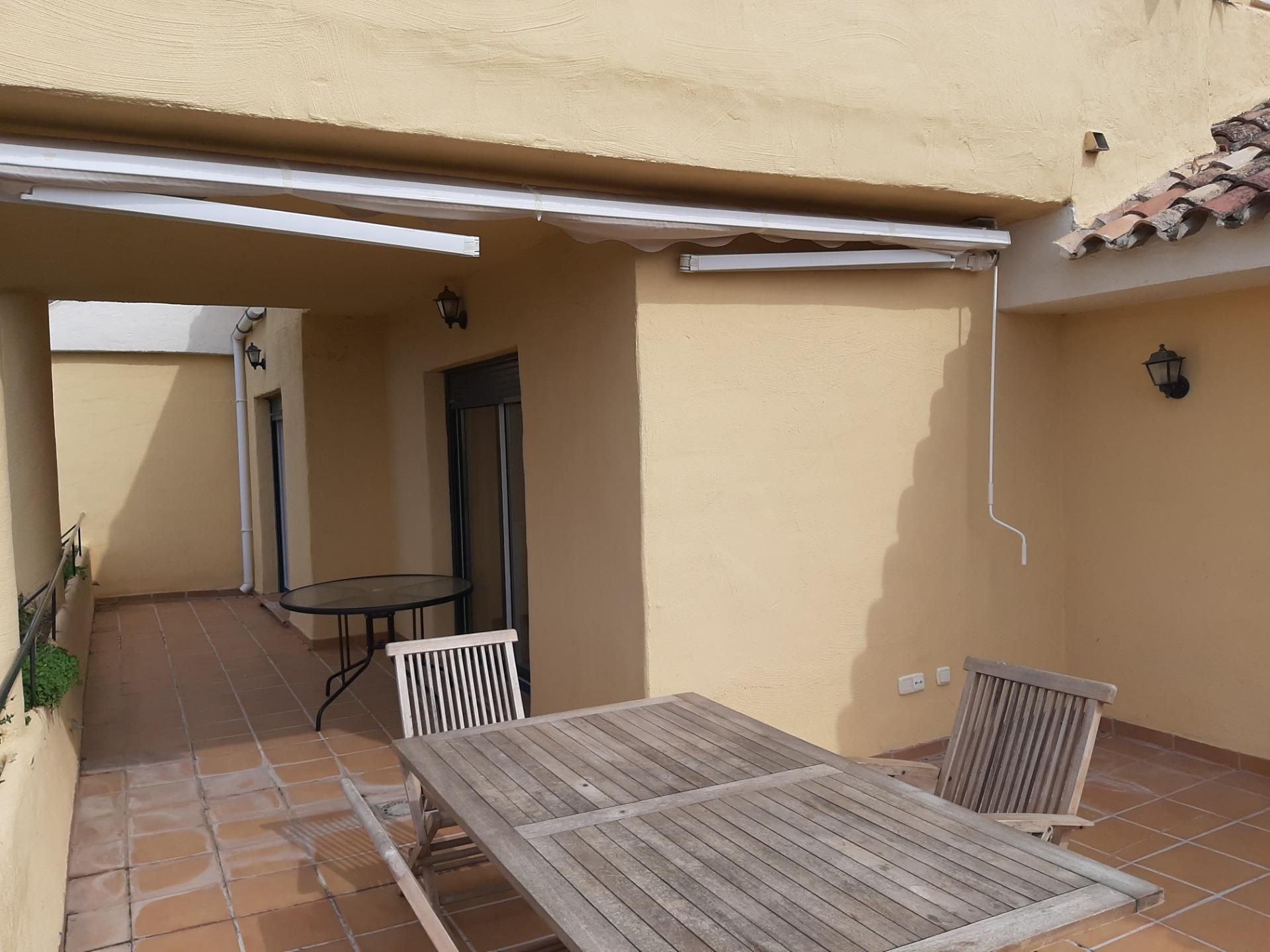 Terrace of Attic to rent in Estepona  with Air Conditioner, Heating and Private garden