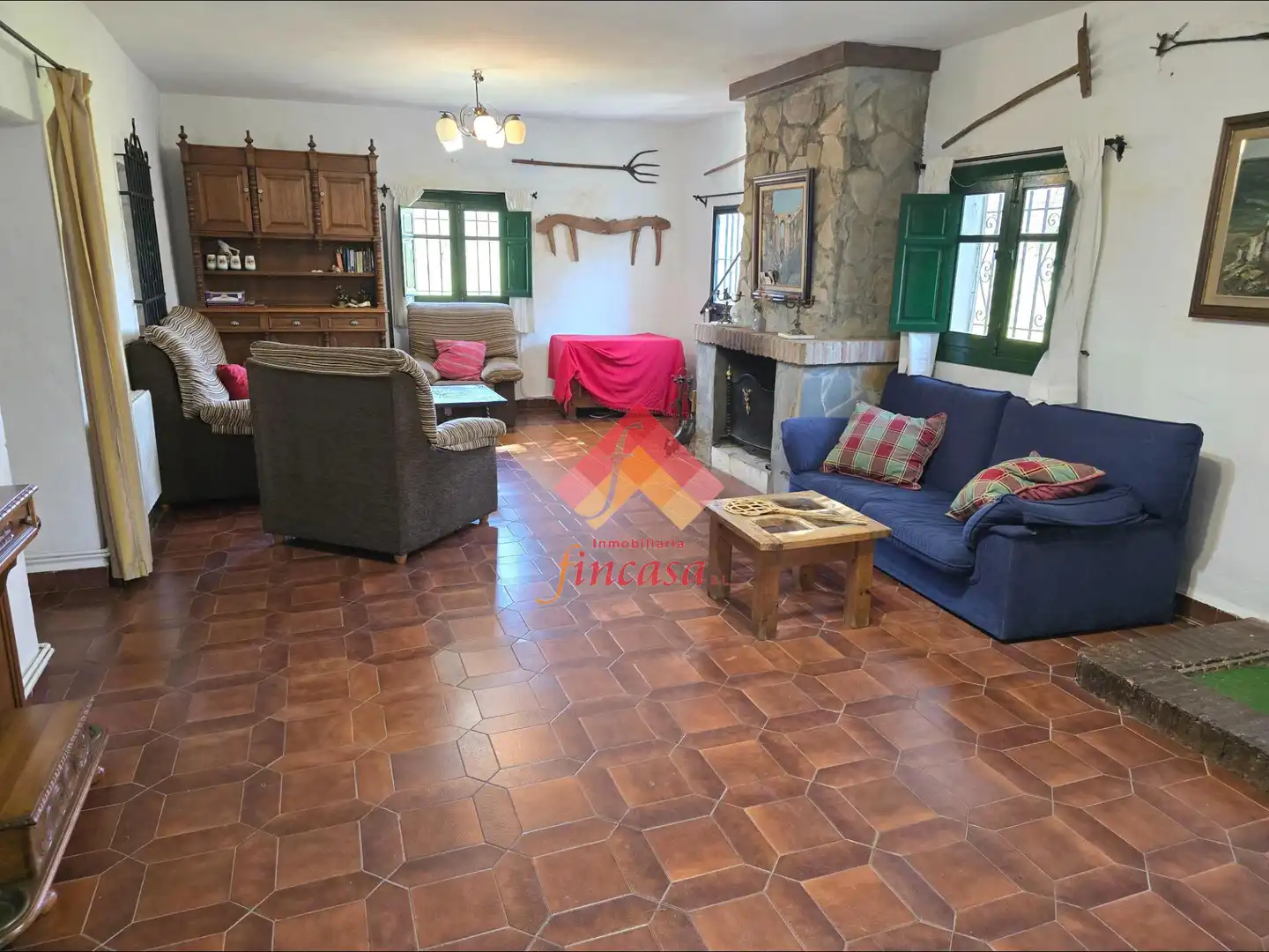 Sala de estar de Casa o chalet en venta en Ronda con Terraza, Trastero y Piscina
