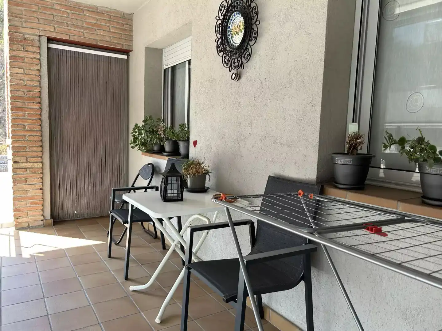 Balcony of Flat for sale in Hostalric  with Heating, Terrace and Furnished