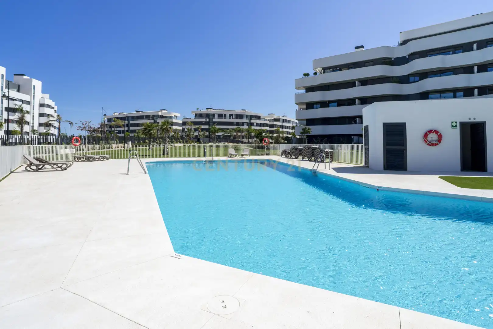 Swimming pool of Flat for sale in Torremolinos  with Private garden, Storage room and Microwave