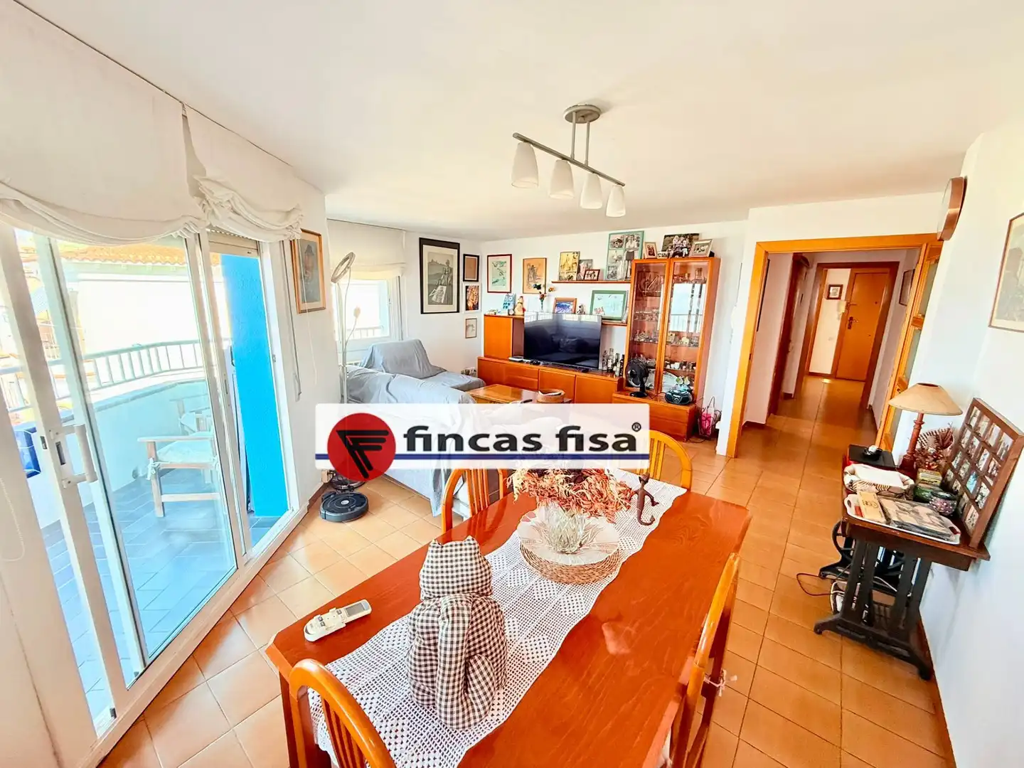 Sala de estar de Piso en venta en Premià de Mar con Aire acondicionado, Calefacción y Terraza