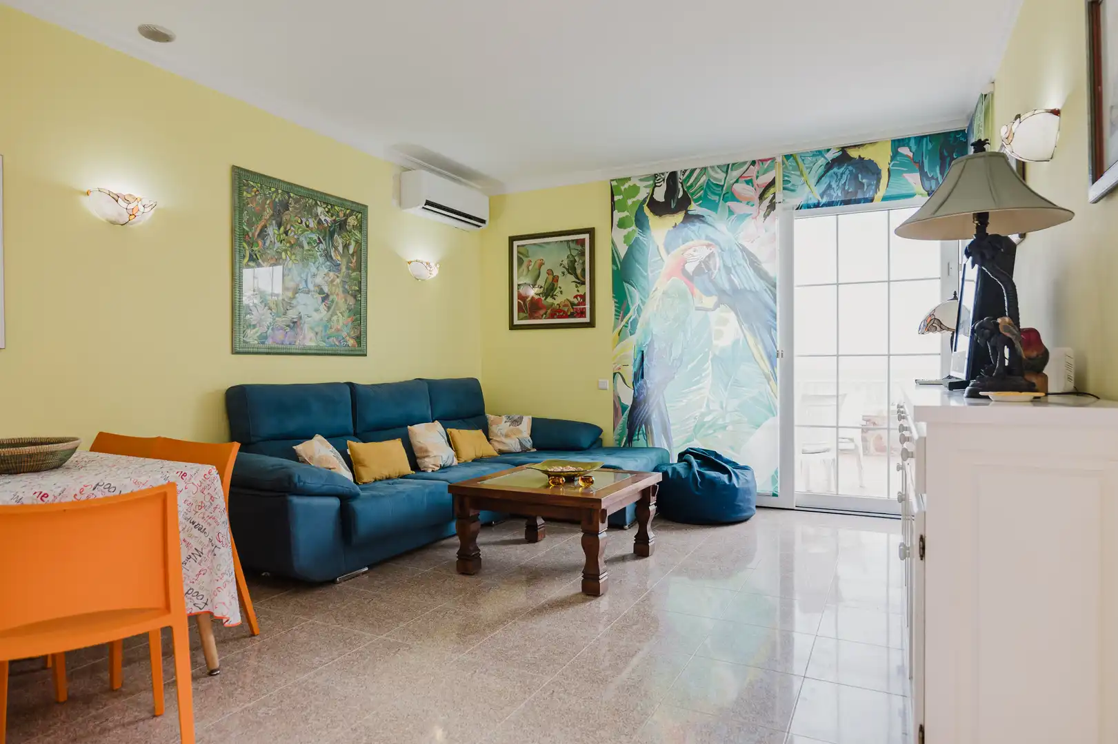 Wohnzimmer von Wohnung zur Miete in Playa del Inglés