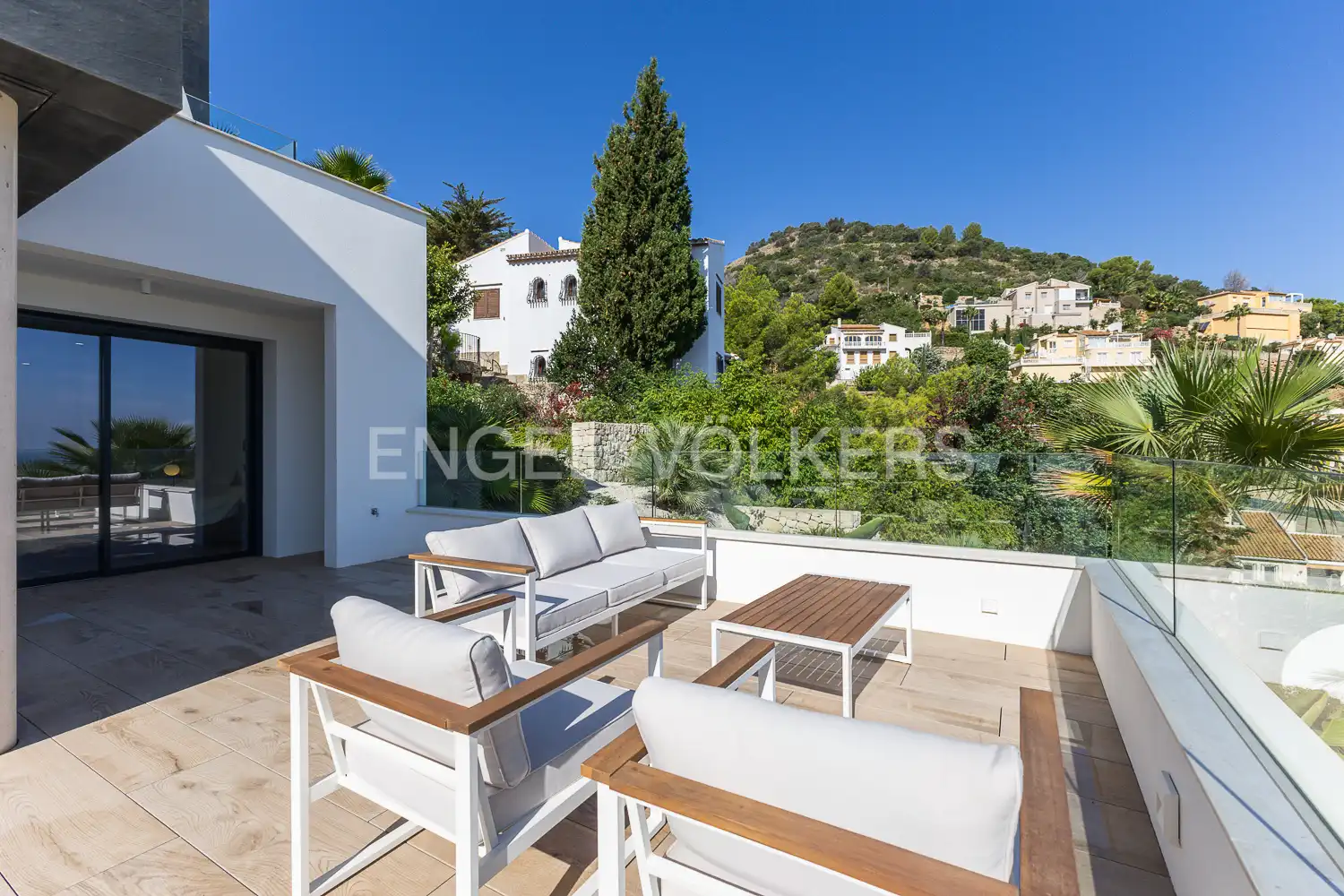 Terrace of Apartments for rent in Pedreguer  with Air Conditioner, Heating and Terrace