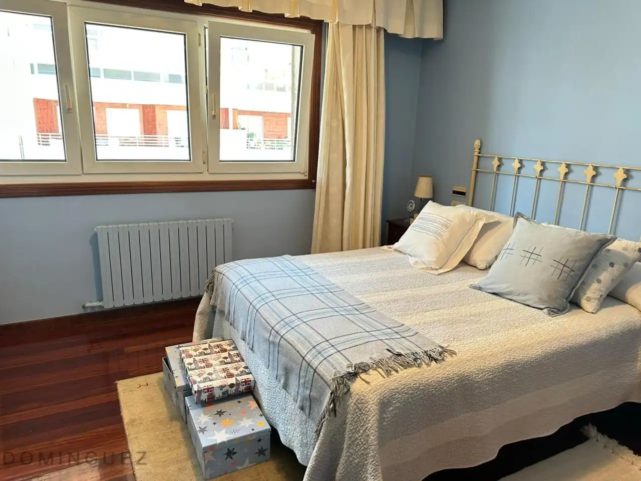 Bedroom of Flat for sale in Vigo   with Heating, Parquet flooring and Terrace