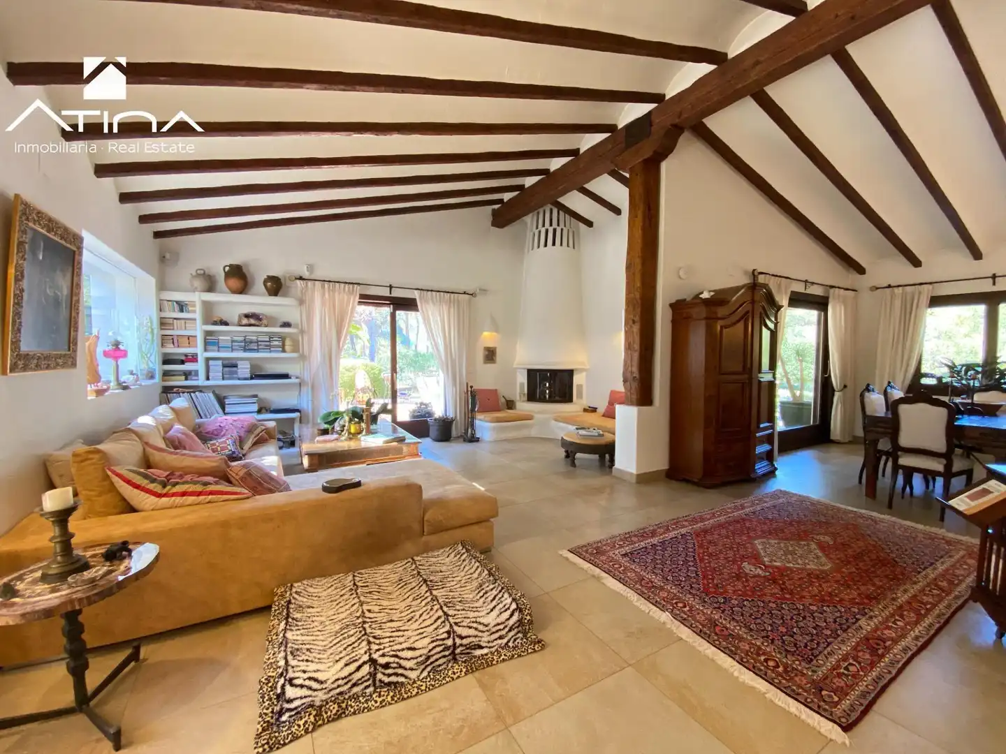 Living room of Houses for sale in Jávea / Xàbia  with Air Conditioner, Private garden and Terrace