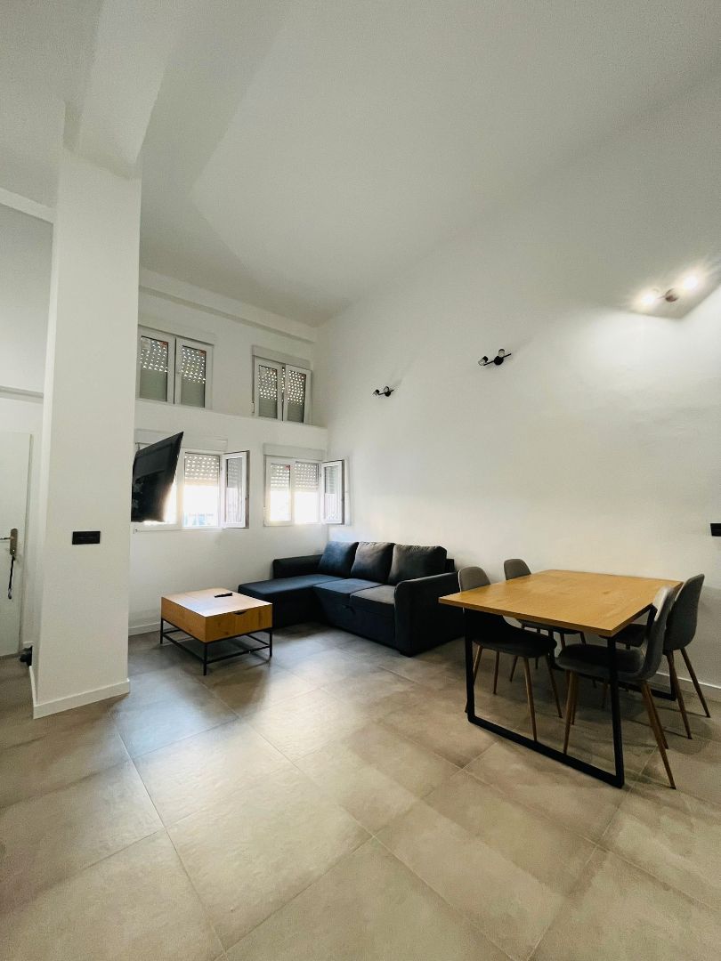 Living room of Flat to rent in Málaga Capital  with Air Conditioner, Heating and Furnished