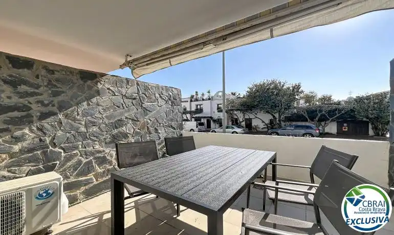 Terrace of Flat for sale in Empuriabrava  with Air Conditioner, Heating and Terrace