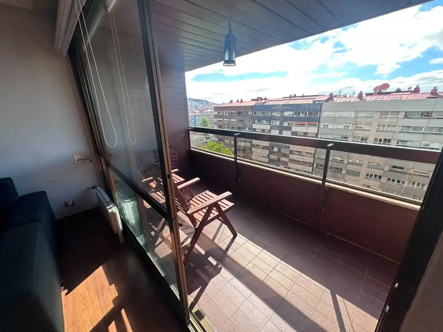 Terrassa de Apartament en venda en Vigo  amb Jardí privat, Parquet i Traster