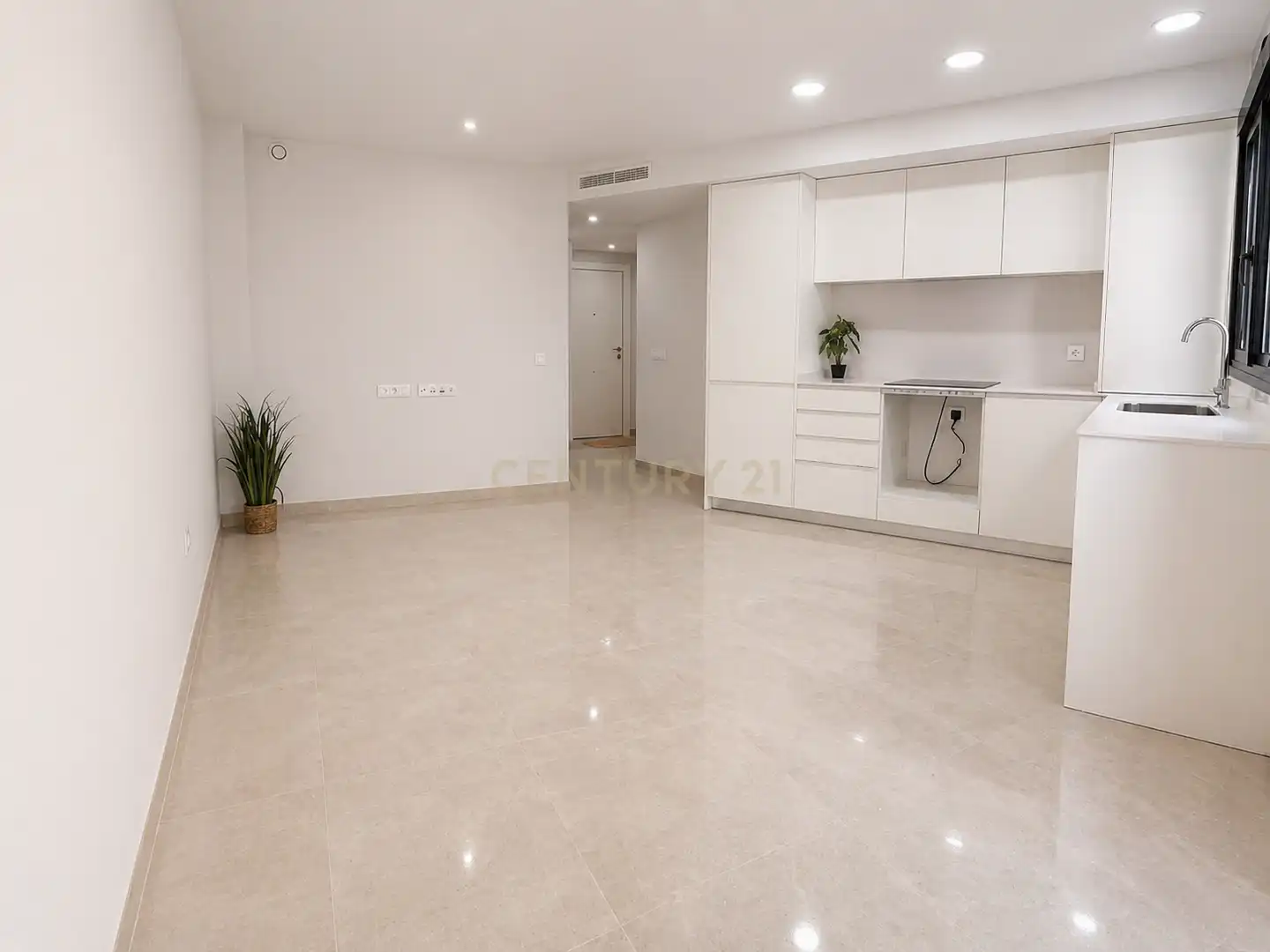 Sala de estar de Piso en venta en Benissa con Domótica