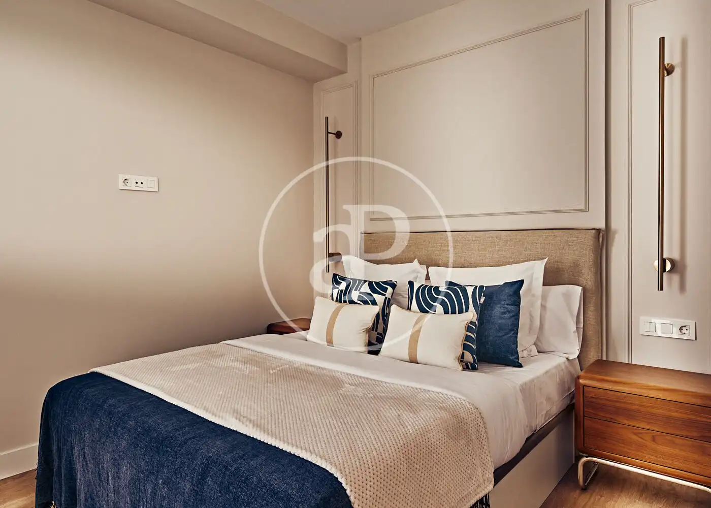 Schlafzimmer von Wohnung zum Verkauf in Madrid mit Klimaanlage, Heizung und Terrasse