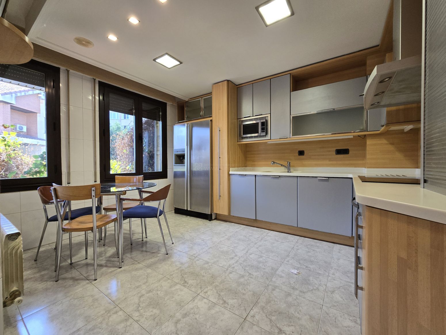 Kitchen of Single-family semi-detached for sale in Lardero  with Heating, Private garden and Parquet flooring