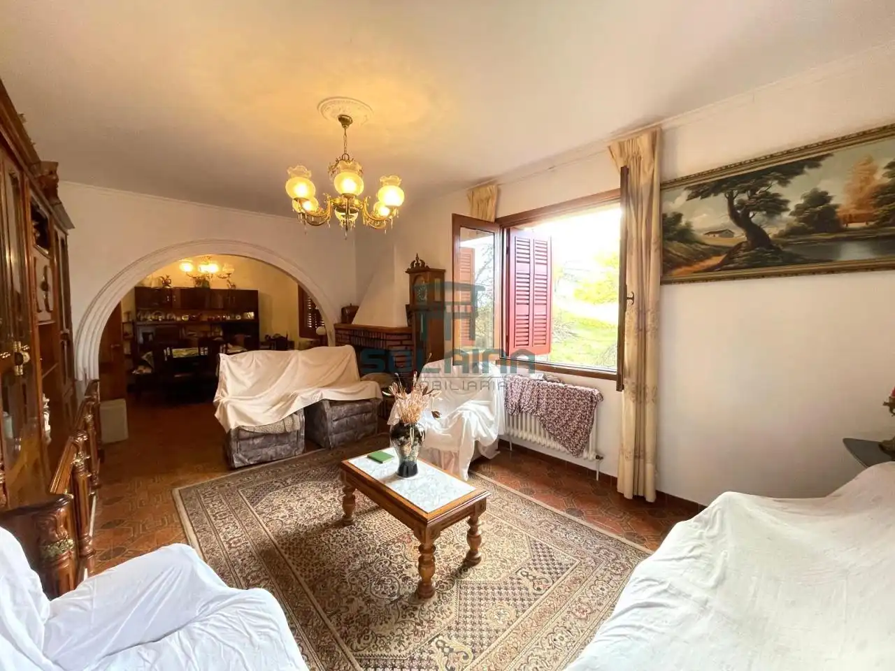 Sala de estar de Casa o chalet en venta en Baños de Molgas con Calefacción y Jardín privado