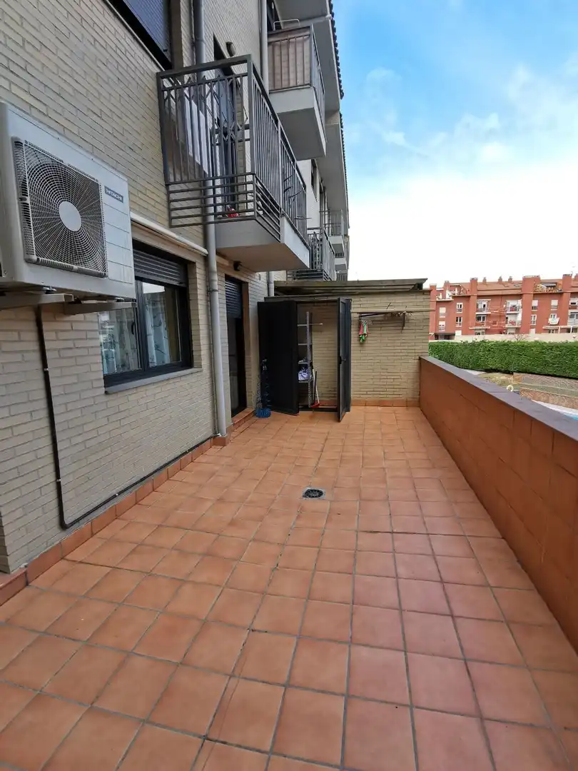 Terrassa de Apartament de lloguer en Villamediana de Iregua amb Aire condicionat, Calefacció i Terrassa