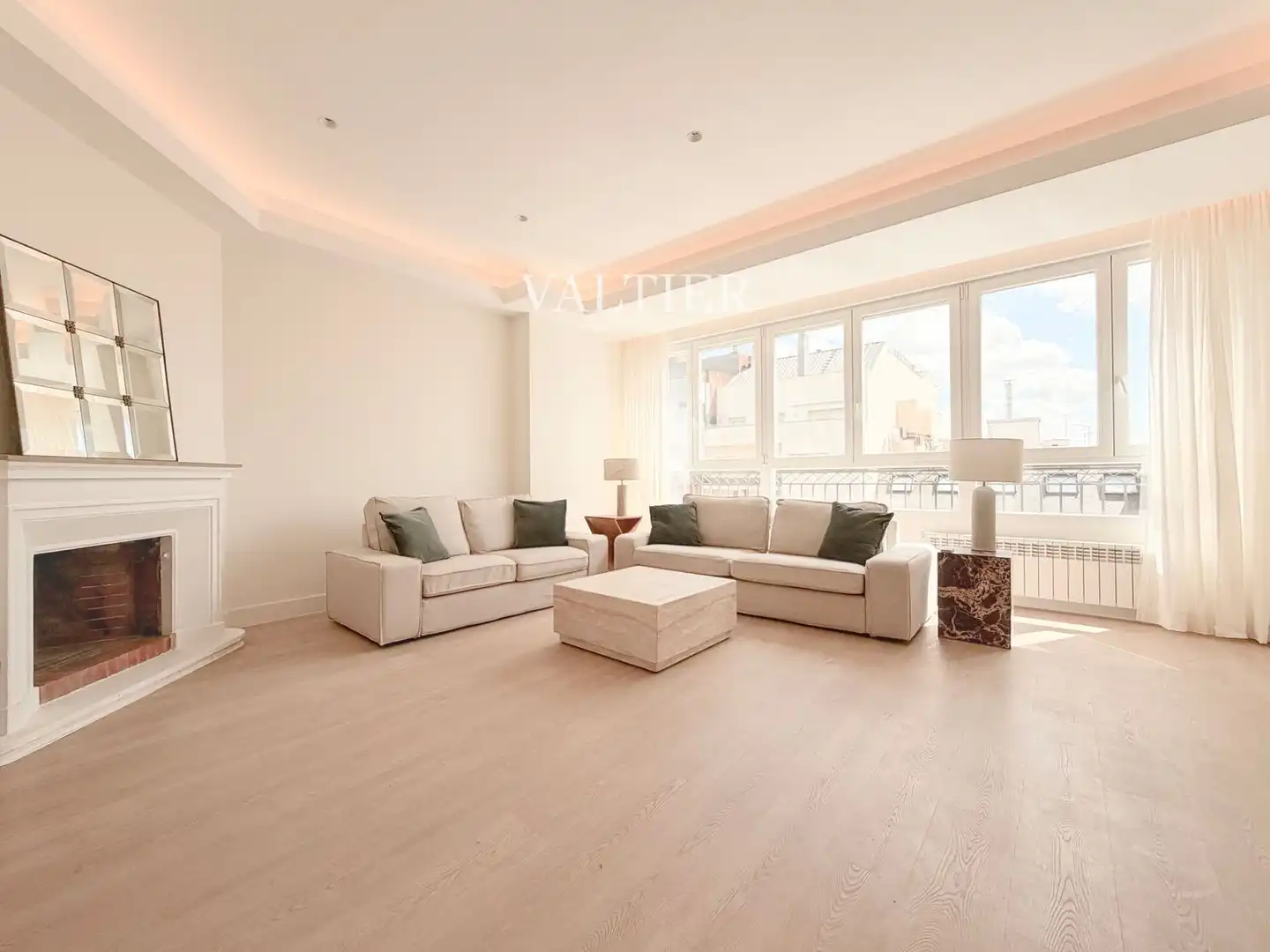Sala d'estar de Pis de lloguer en Barrio de Salamanca