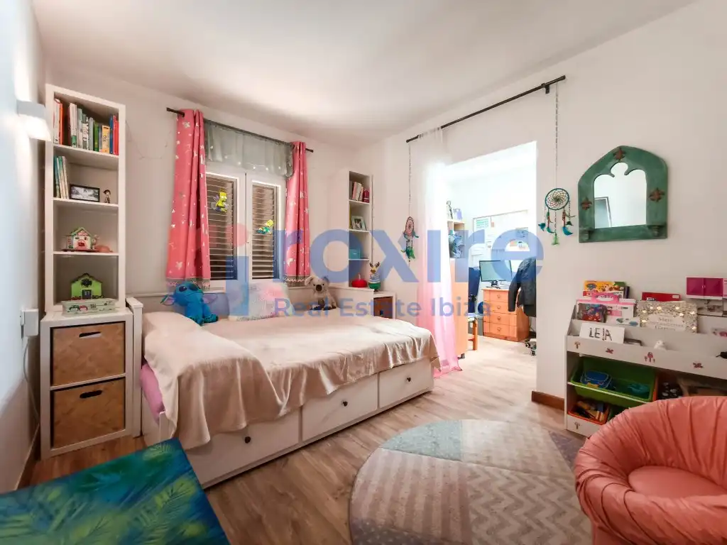 Bedroom of Houses for rent in Sant Antoni de Portmany  with Air Conditioner, Private garden and Terrace