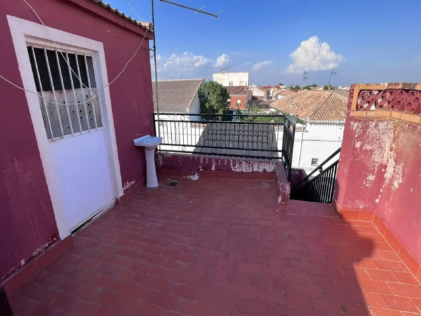 Terraza de Casa o chalet en venta en Barrax