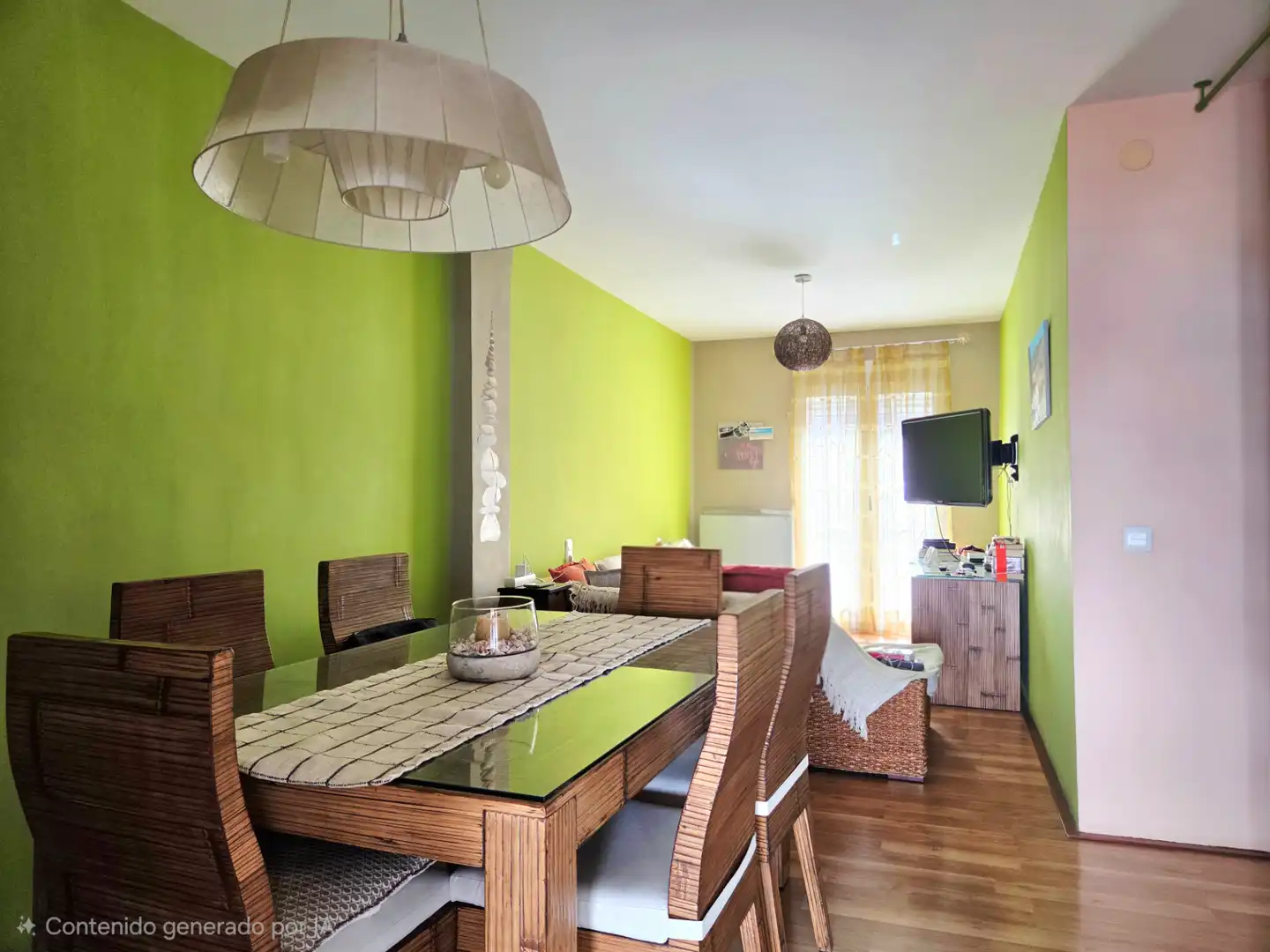 Sala d'estar de Pis en venda en Valencia amb Aire condicionat, Parquet i Moblat