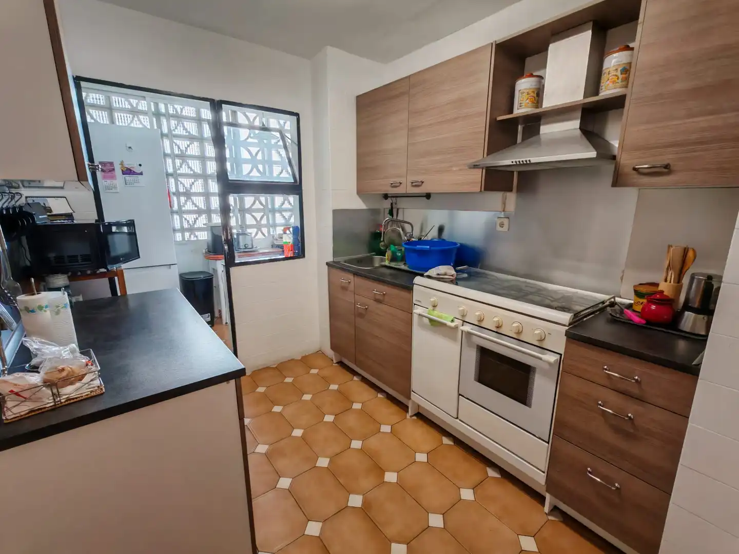 Küche von Wohnung zum Verkauf in Móstoles mit Heizung, Parkett und Terrasse