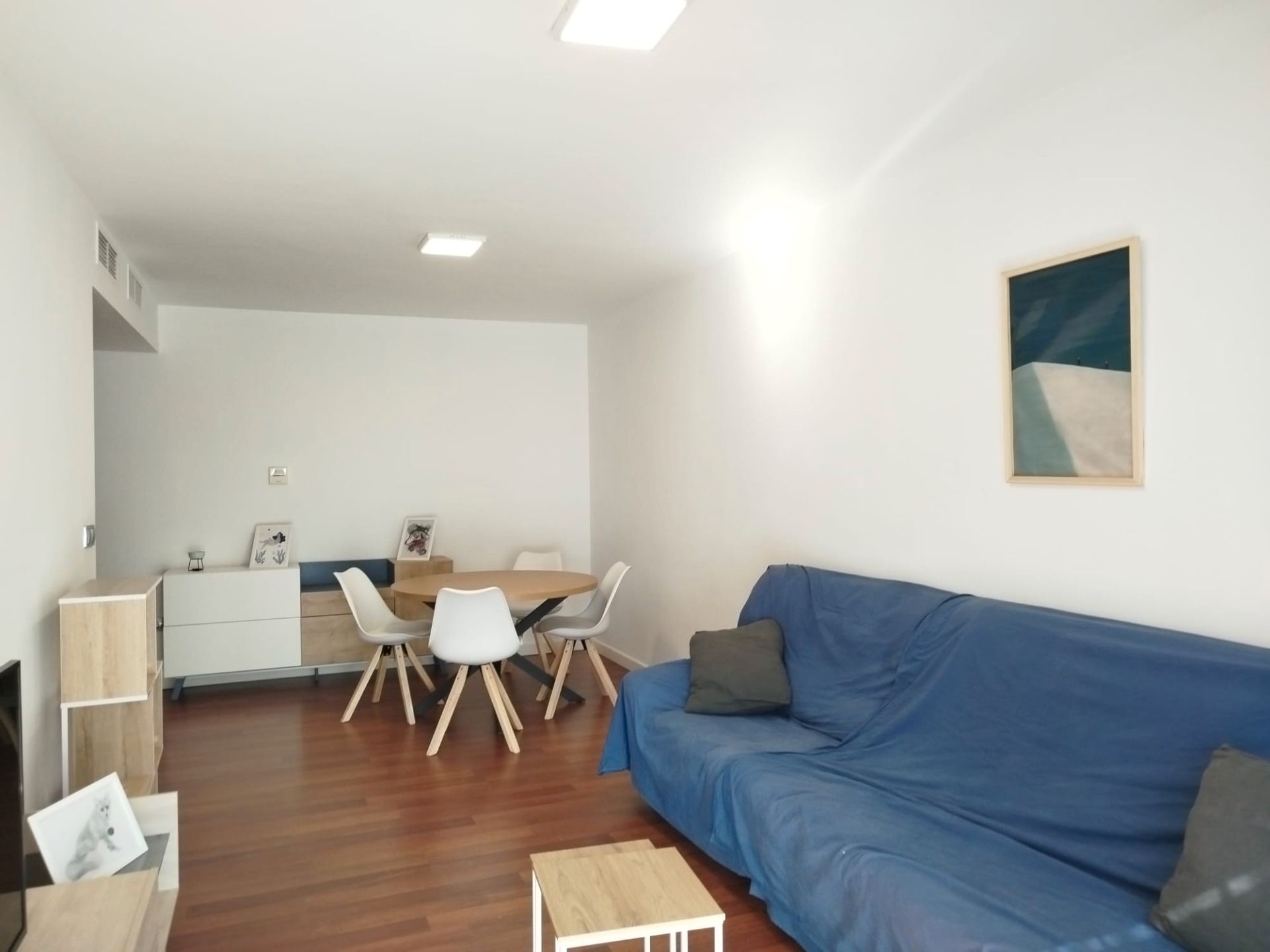 Sala de estar de Apartamento de alquiler en  Murcia Capital con Terraza y Balcón