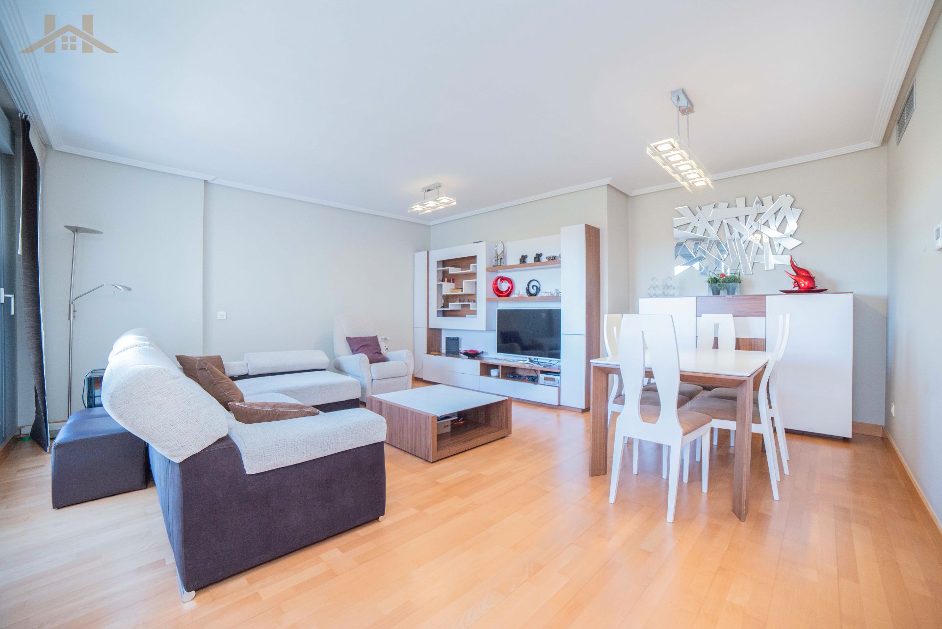 Living room of Flat for sale in Leganés  with Air Conditioner, Heating and Terrace