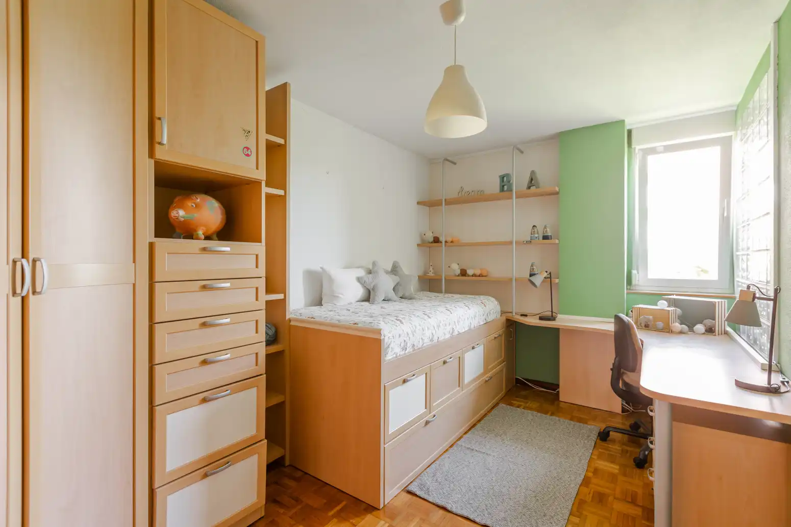 Bedroom of Flat for sale in  Pamplona / Iruña  with Heating and Storage room