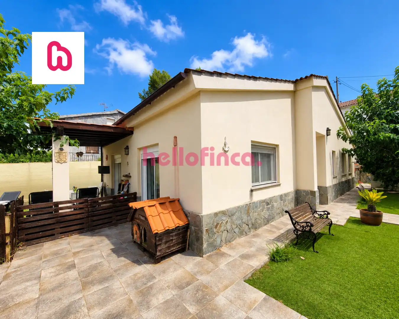 Chalet con jardín en venta en Piera