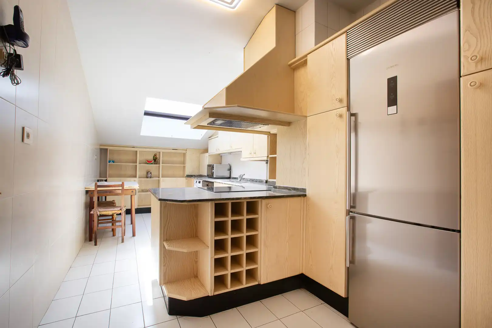 Kitchen of Flat for sale in Bilbao   with Air Conditioner, Heating and Parquet flooring