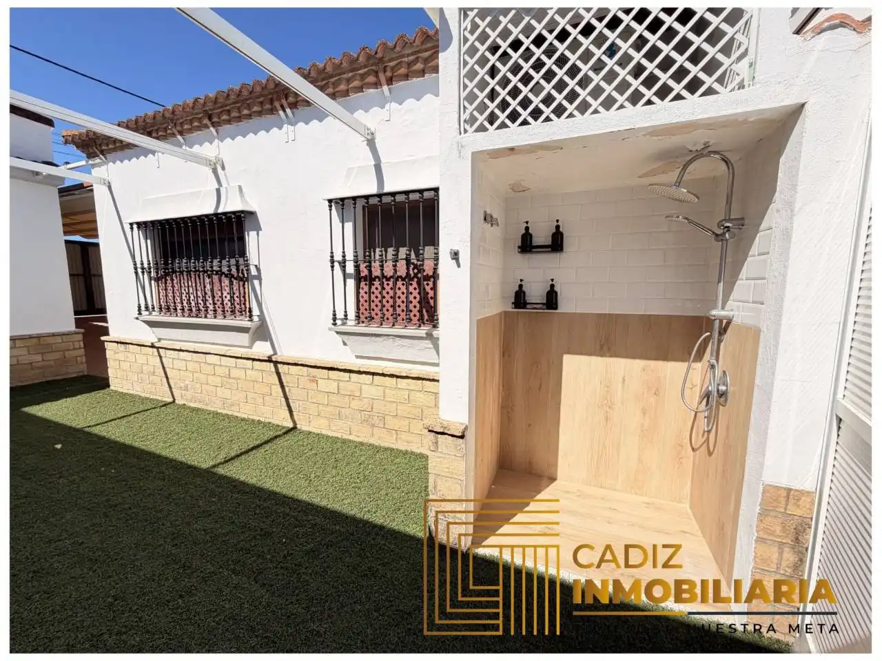 Jardí de Finca rústica en venda en Chiclana de la Frontera amb Aire condicionat, Jardí privat i Terrassa