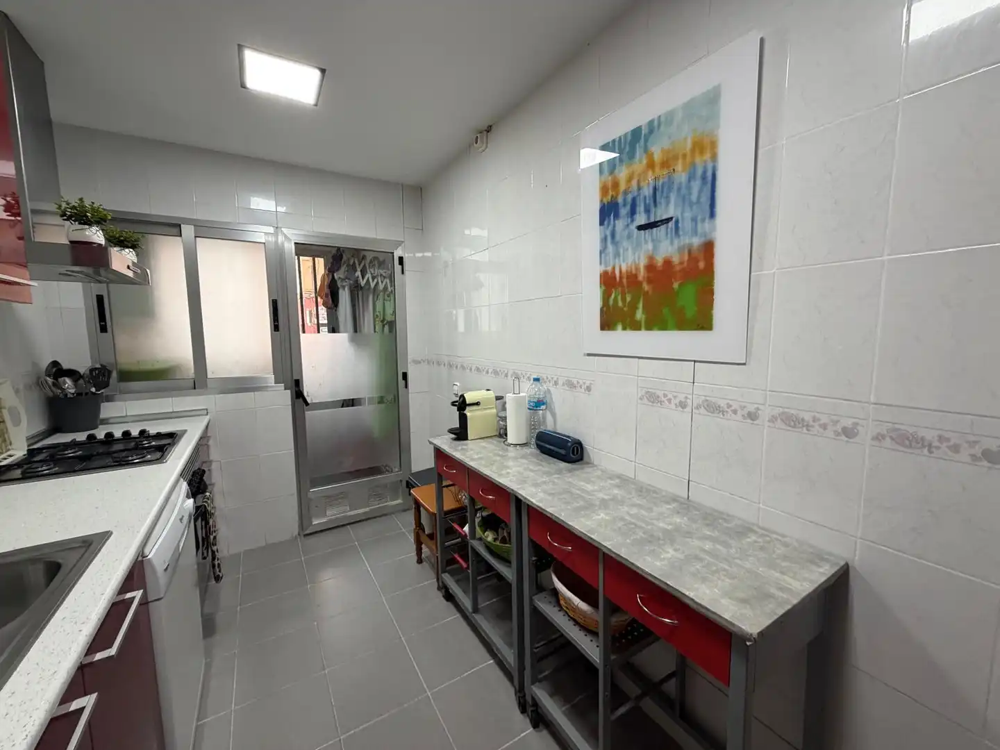 Kitchen of Flat for sale in Valencia  with Air Conditioner and Heating