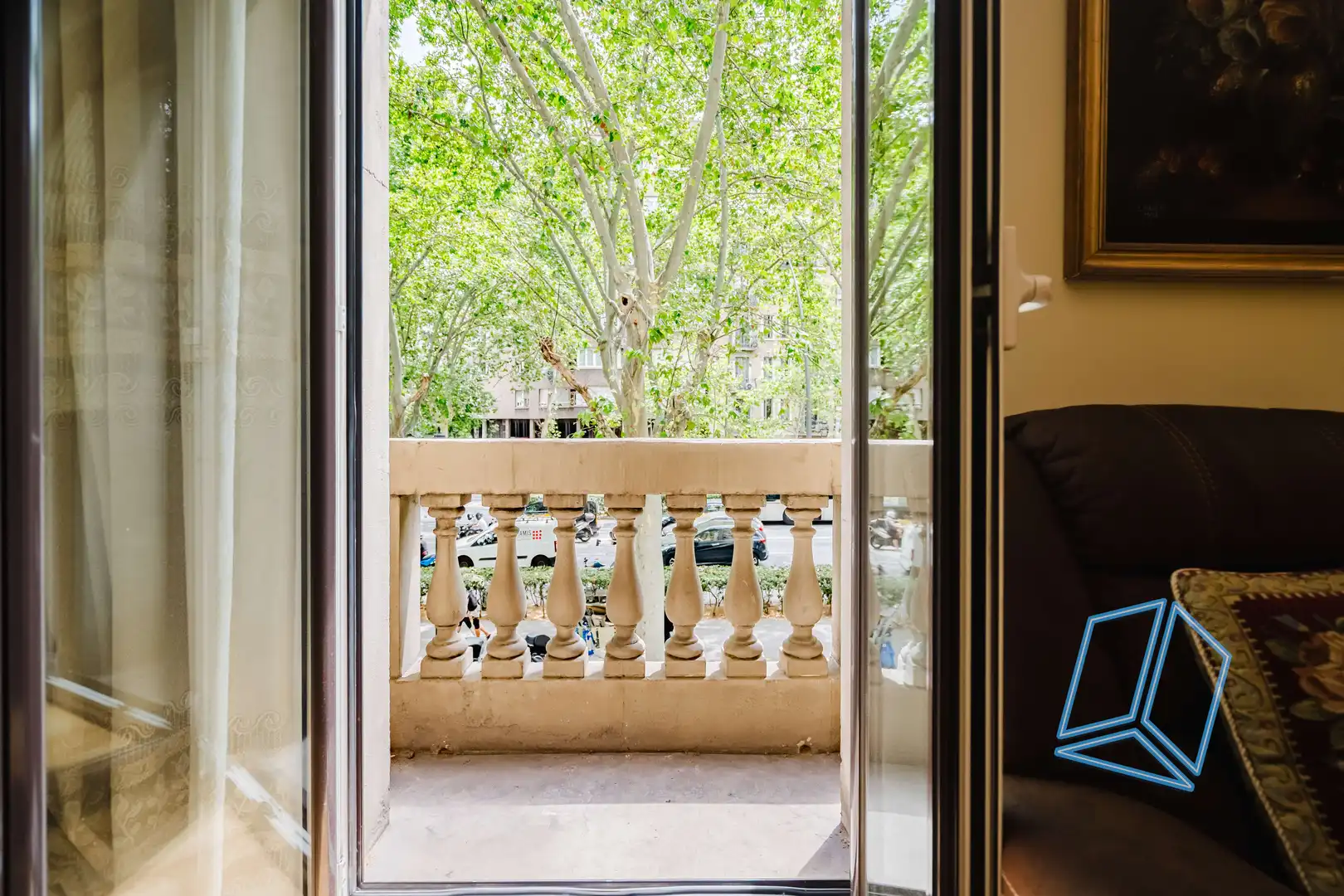 Balcony of Flat for sale in Barcelona  with Terrace