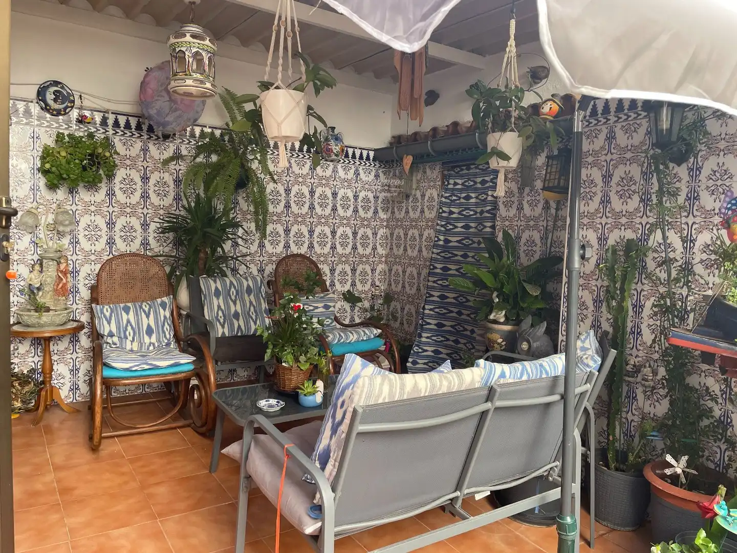 Balcony of Houses for sale in  Palma de Mallorca  with Air Conditioner, Terrace and Storage room