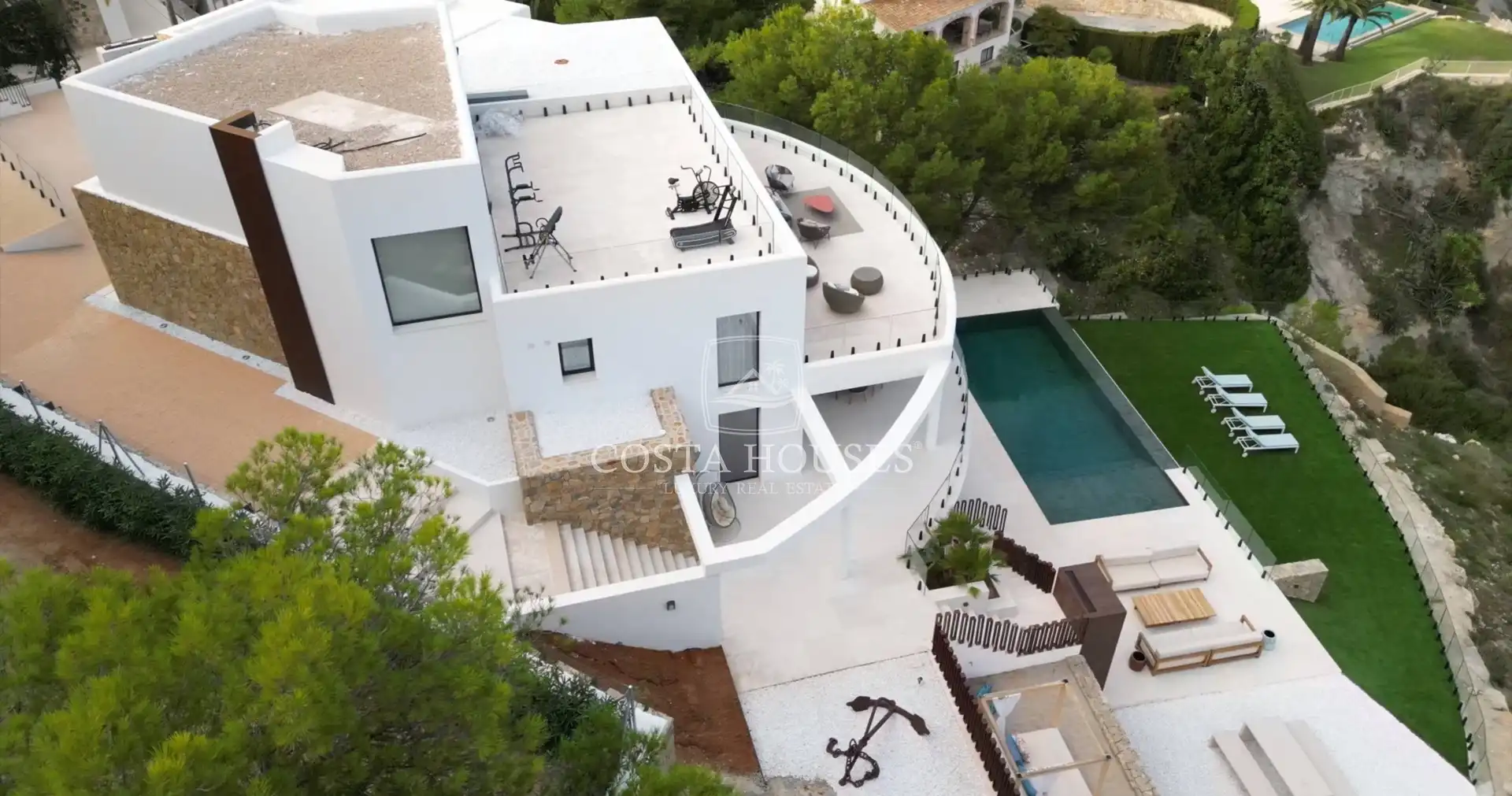 Exterior view of Houses for sale in Jávea / Xàbia  with Air Conditioner, Private garden and Terrace