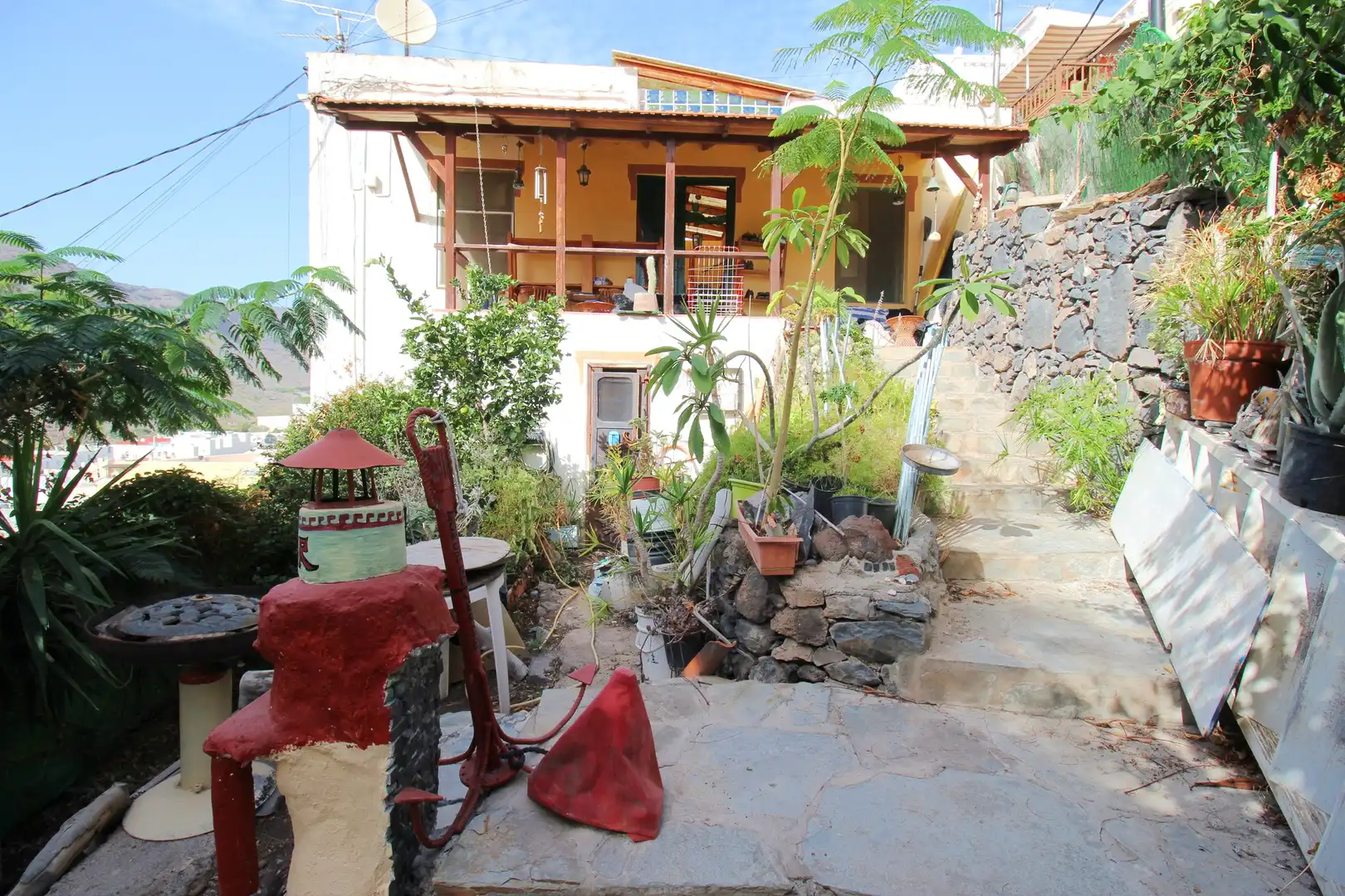 Vista exterior de Casa o chalet en venta en Alajeró con Jardín privado, Terraza y Trastero