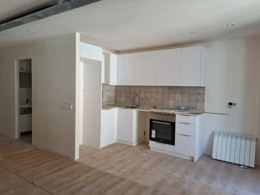 Cocina de Apartamento de alquiler en Puigcerdà con Calefacción, Parquet y Horno