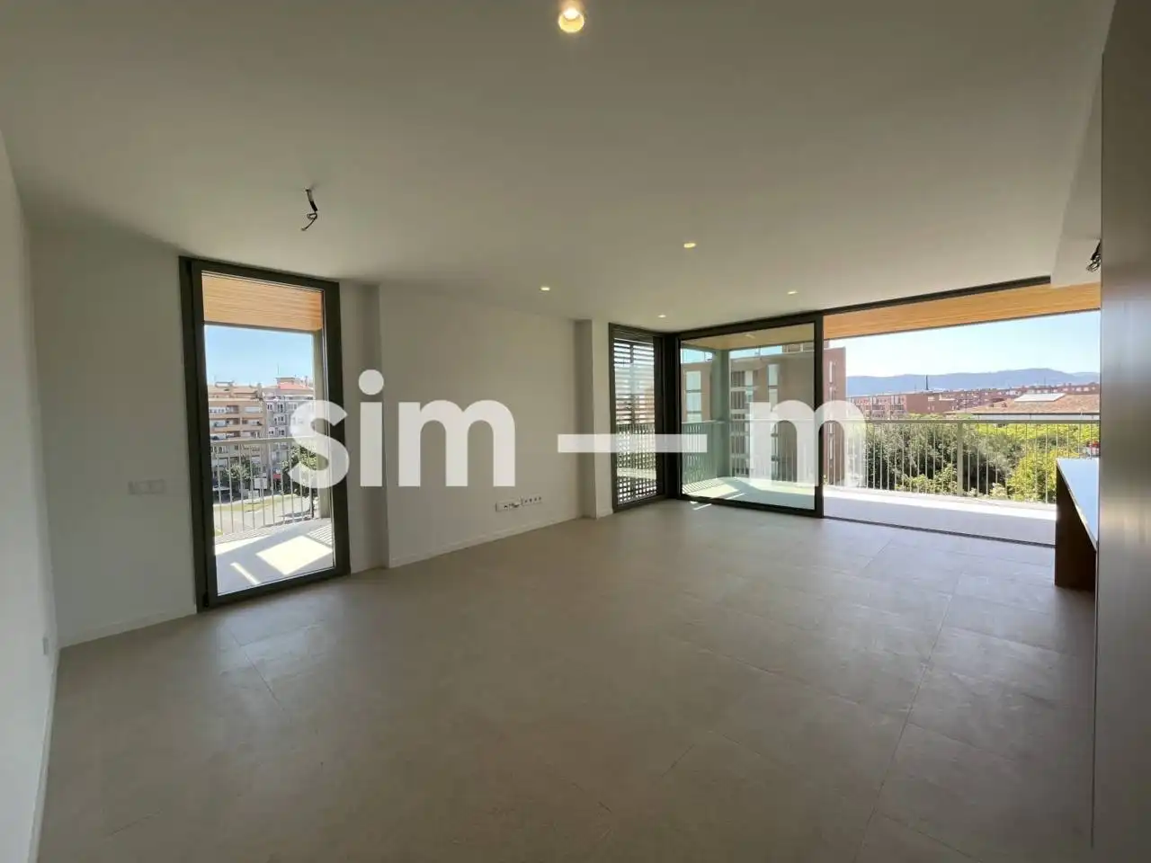 Sala d'estar de Pis de lloguer en Vic amb Aire condicionat, Calefacció i Terrassa