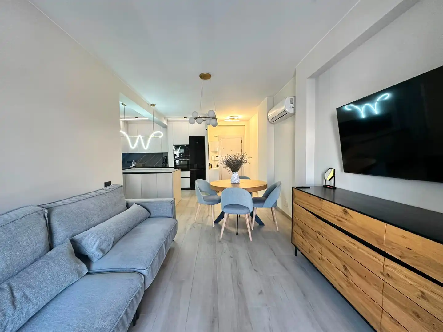 Sala de estar de Piso en venta en Vélez-Málaga con Aire acondicionado, Calefacción y Terraza