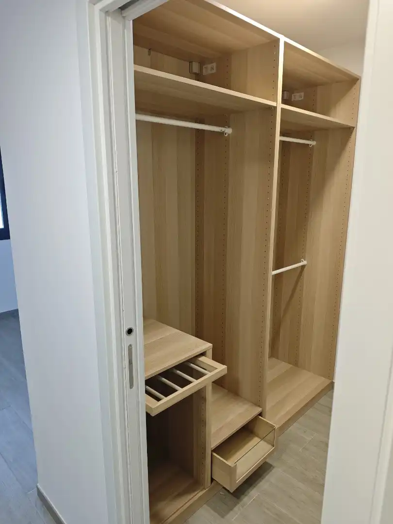 Schlafzimmer von Wohnung zur Miete in La Rinconada mit Klimaanlage, Heizung und Terrasse