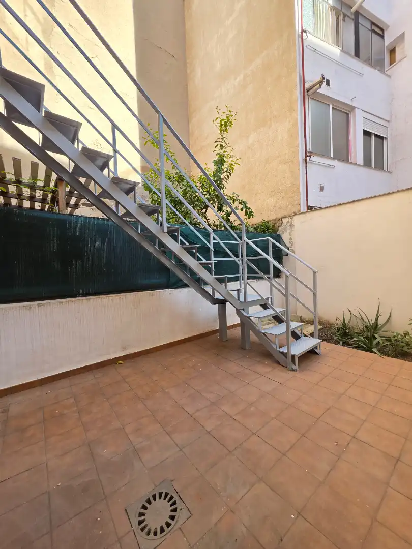 Balcony of Flat for sale in Madrid  with Air Conditioner, Heating and Private garden