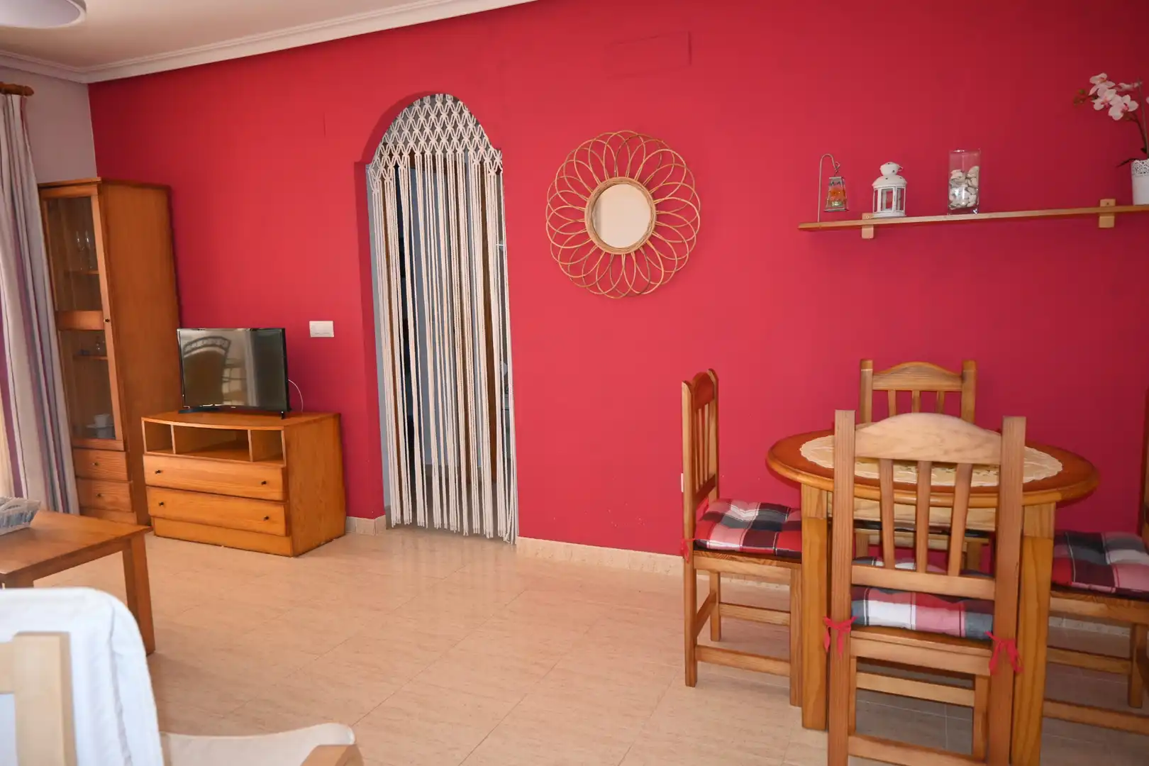 Sala de estar de Apartamento en venta en La Manga del Mar Menor con Terraza, Amueblado y Horno