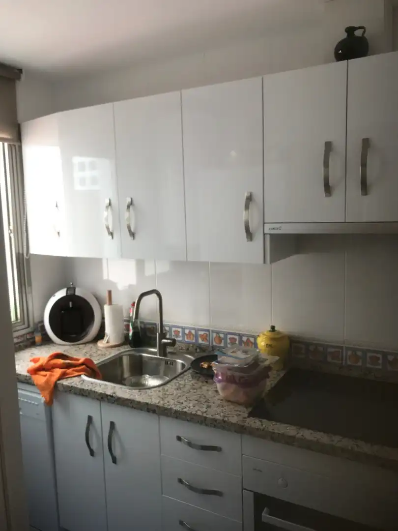 Küche von Wohnung zur Miete in Vélez-Málaga mit Klimaanlage, Terrasse und Möbliert