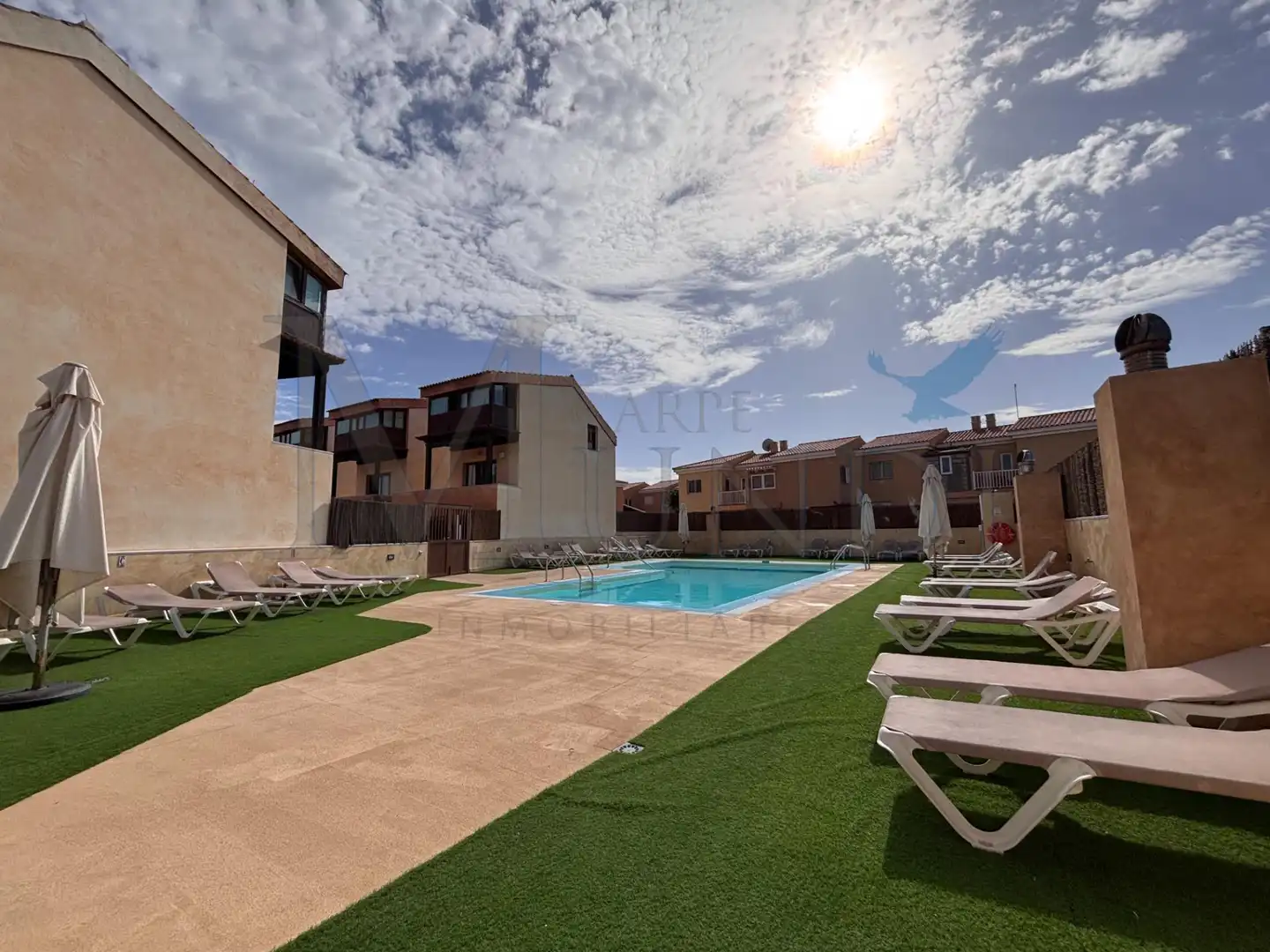 Swimming pool of Houses for sale in La Oliva  with Terrace, Storage room and Furnished