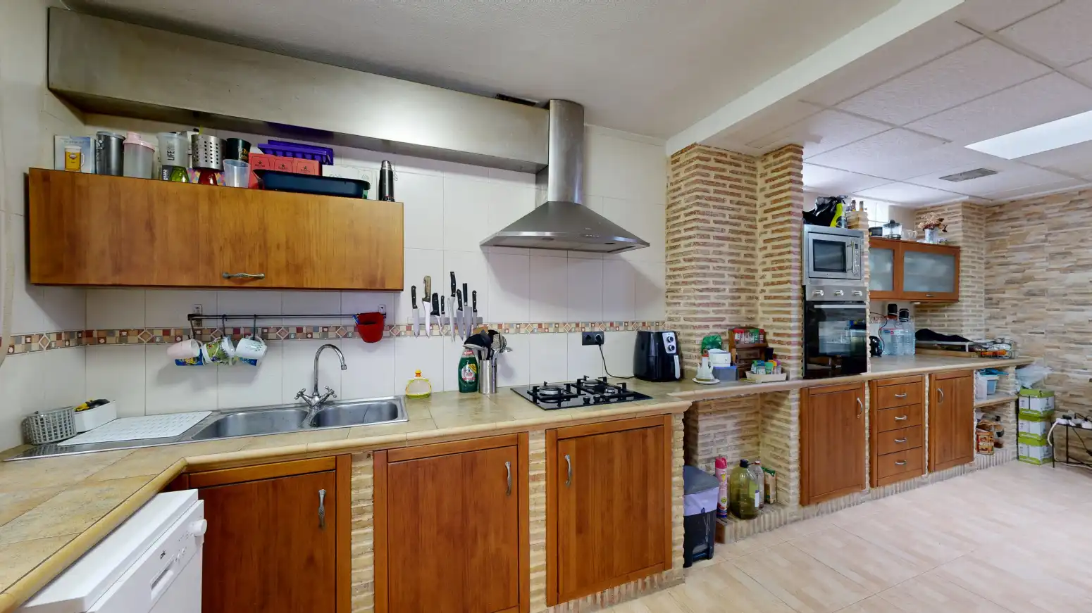 Cocina de Casa adosada en venta en Murcia con Terraza y Balcón