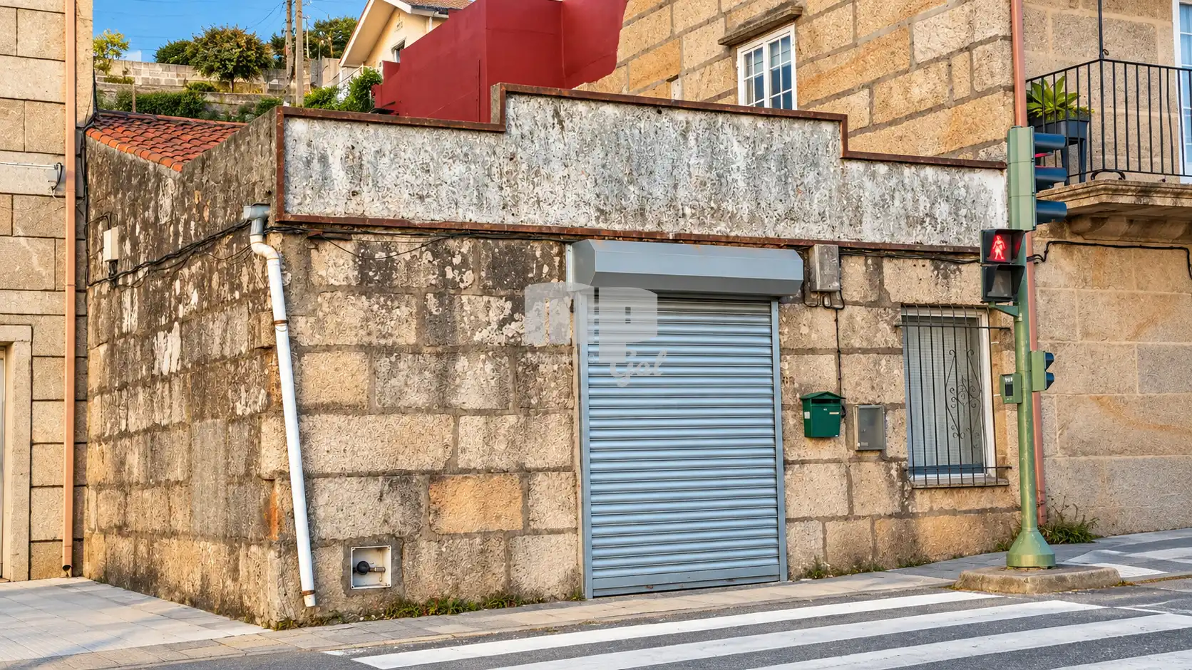 Vista exterior de Local en venta en Redondela, Pontevedra