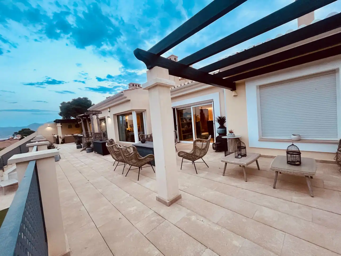 Terraza de Casa o chalet en venta en Cartagena con Aire acondicionado, Terraza y Amueblado
