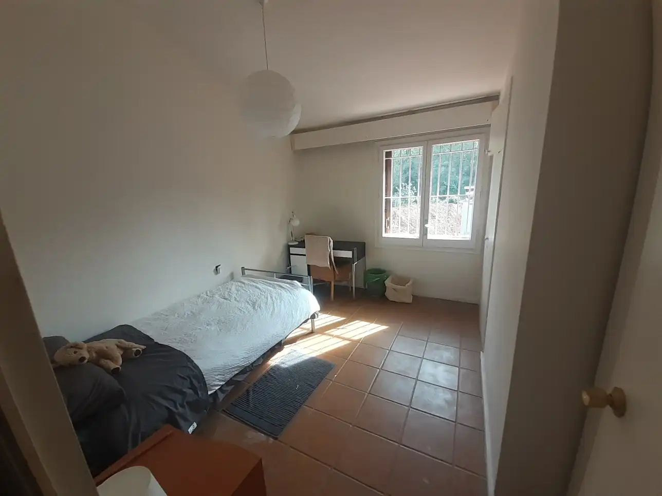 Schlafzimmer von Haus oder Chalet zum Verkauf in Gelida mit Heizung, Privatgarten und Parkett