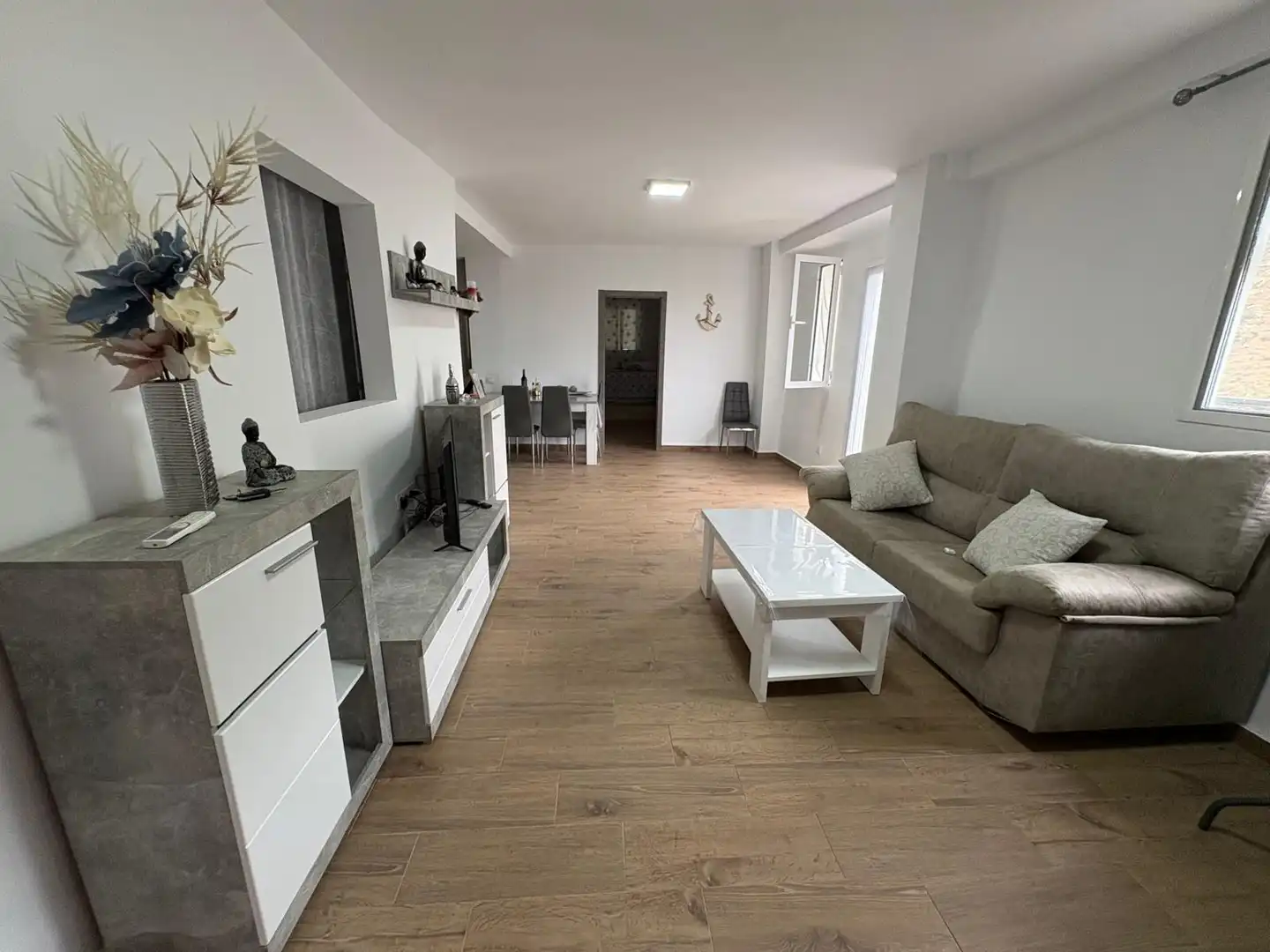 Sala de estar de Casa o chalet en venta en Carboneras con Aire acondicionado, Jardín privado y Terraza
